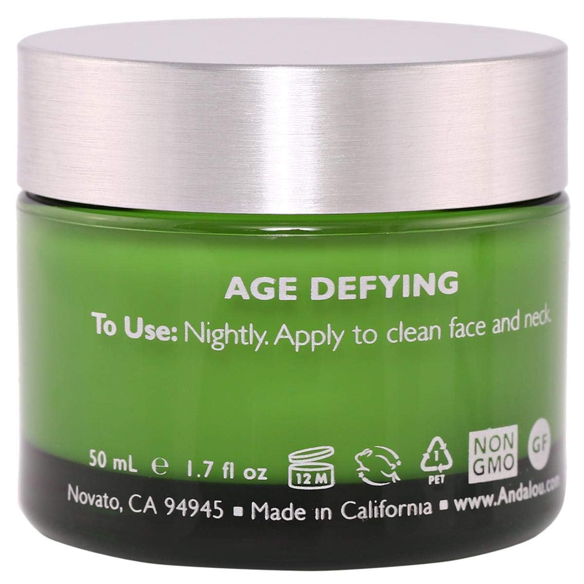 Andalou Naturals Night Repair CRM Resv Q10 1.7 Oz