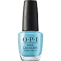 OPI Nail Lacquer Can’t Find My Czechbook | Opaque Bright Blue Crème Chip Resistant Nail Polish | Fast Drying, Streak Free