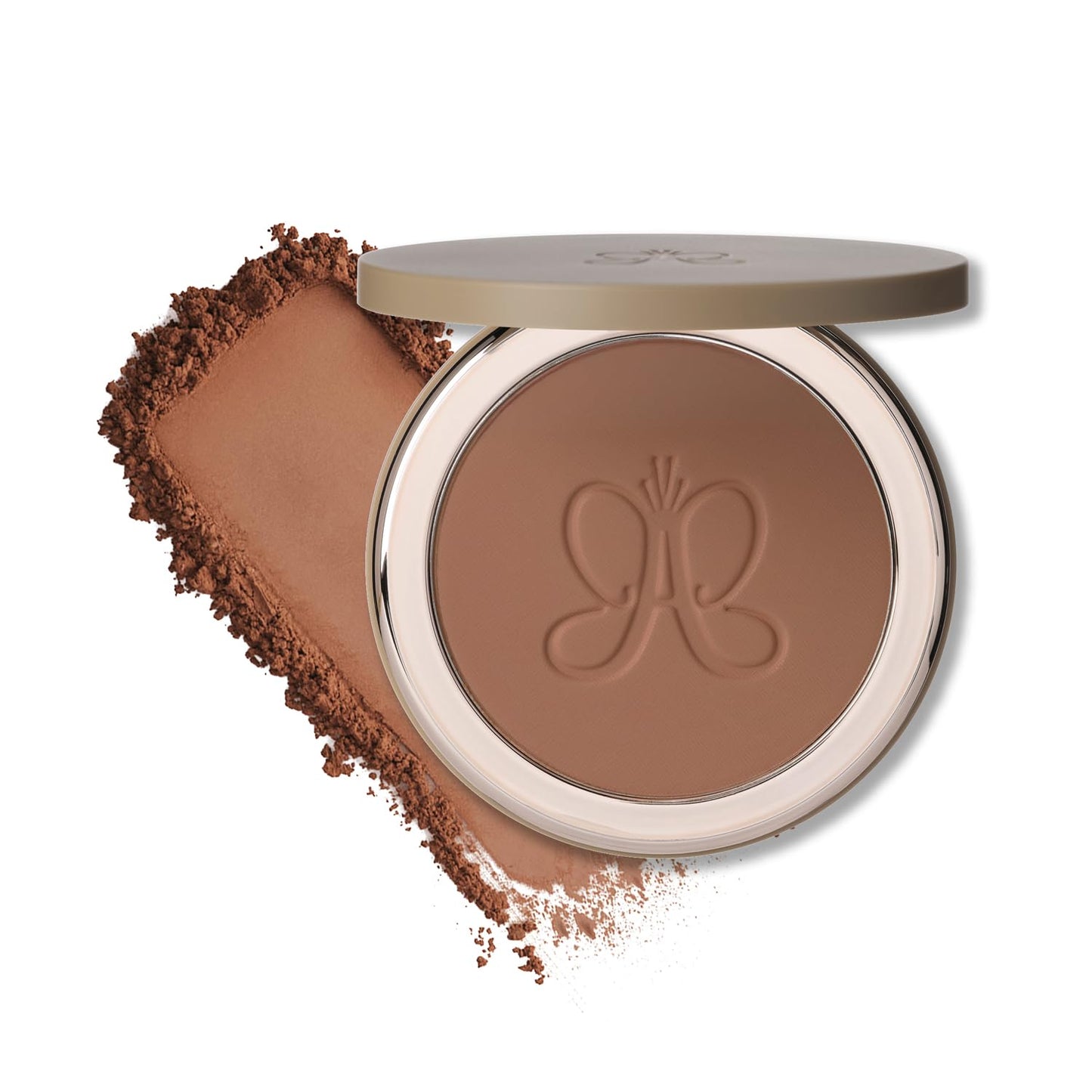 Anastasia Beverly Hills Smooth Blur Bronzer - Weightless Sun-Kissed Pressed Powder for Sculpting, Warming, and Blurring Skin Texture - Beach Bum