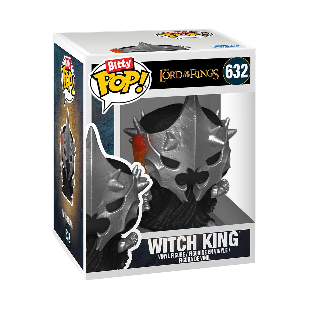 Funko Bitty POP! Lord of The Rings - Witch King, 4-Pack and A Surprise Mystery Mini Figure - 0.9 Inch (2.2 Cm) - Lord of The Rings Collectable…