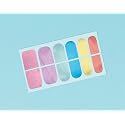 Magical Rainbow Birthday Nail Skins Sheet - Pack of 1 (2 .5" x 5.25") - Perfect Party Accessory, Birthdays & Celebrations Beauty & Personal Care Amscan