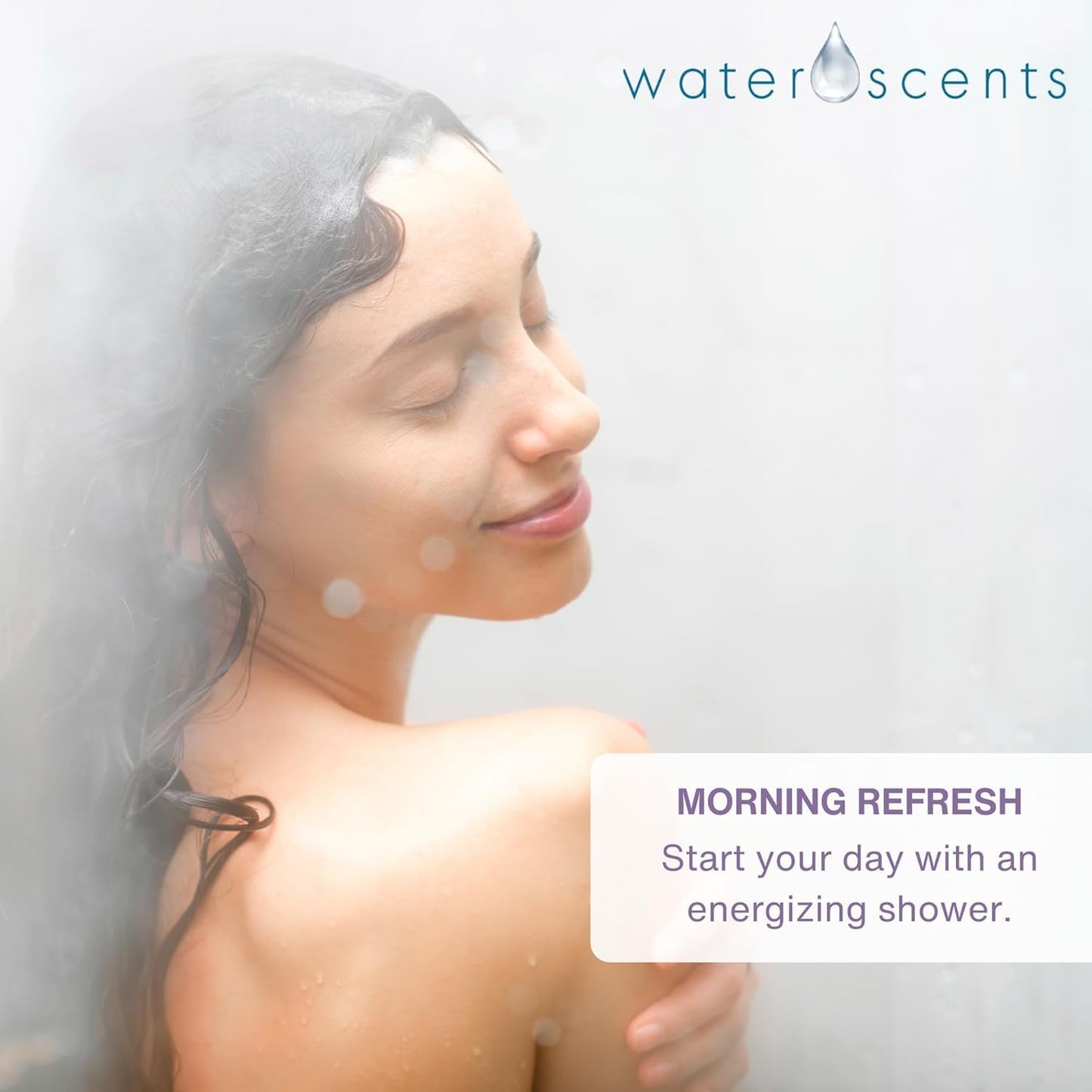 Water Scents Shower Steamer Mist - Aromatherapy Flower Fizzy with Lavender & Orange Essential Oils - Natural Self Care, Vegan, Travel Essentials…