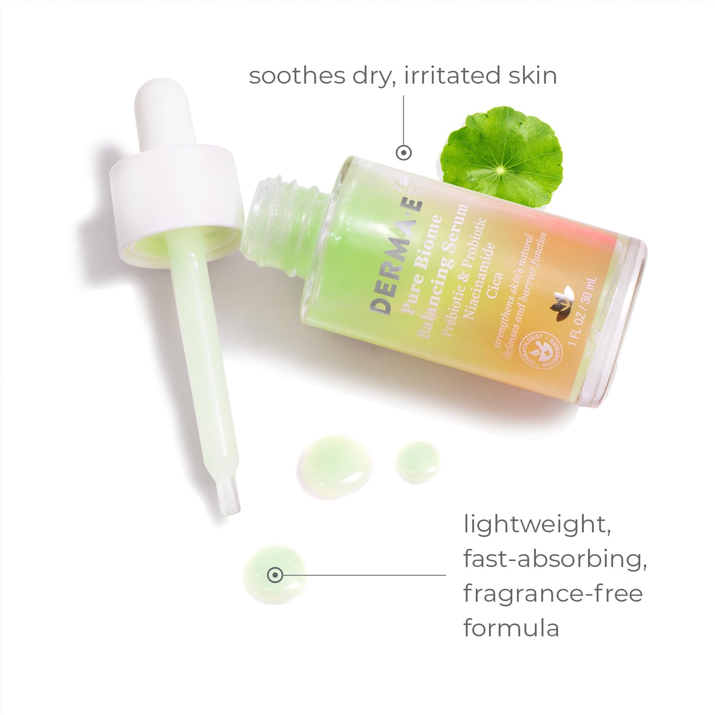 Pure Biome Balancing Serum by Derma-E for Women - 1 oz Serum