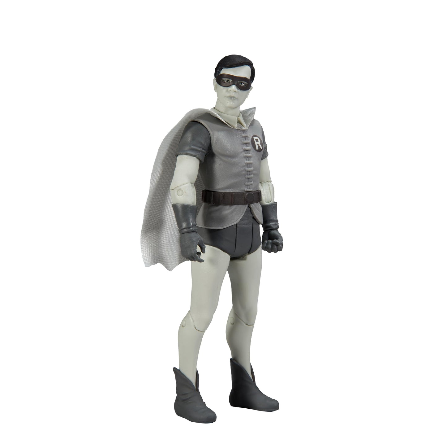DC Retro Batman 1966 6 Inch Action Figure Wave 5 - Robin Black & White