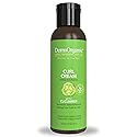 DermOrganic Curl Cream Styler - Greater Curl Separation, Bounce, Defines Curls, Tames Frizz, Humidity Control 5.1 oz
