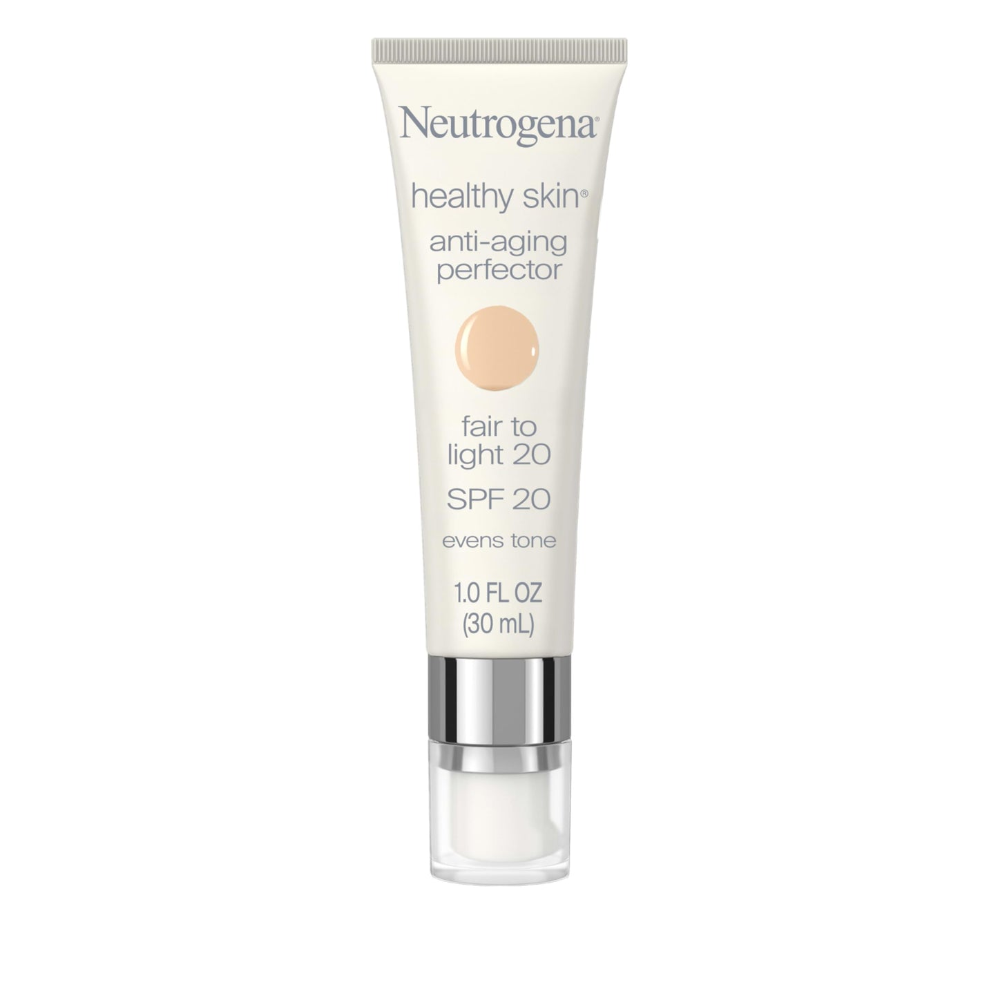 Neutrogena Retinol Treatment and Tinted Facial Moisturizer, Healthy Skin Anti-Aging Perfector with Broad Spectrum SPF 20 Sunscreen with Titanium