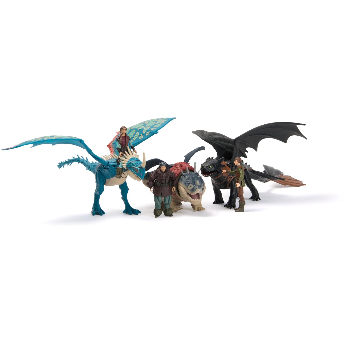 Dreamworks Dragons, How to Train Your Dragon, Deadly Nadder & Astrid, Viking Duo Action Figures, Kids Toys for Boys Ages 4 and up