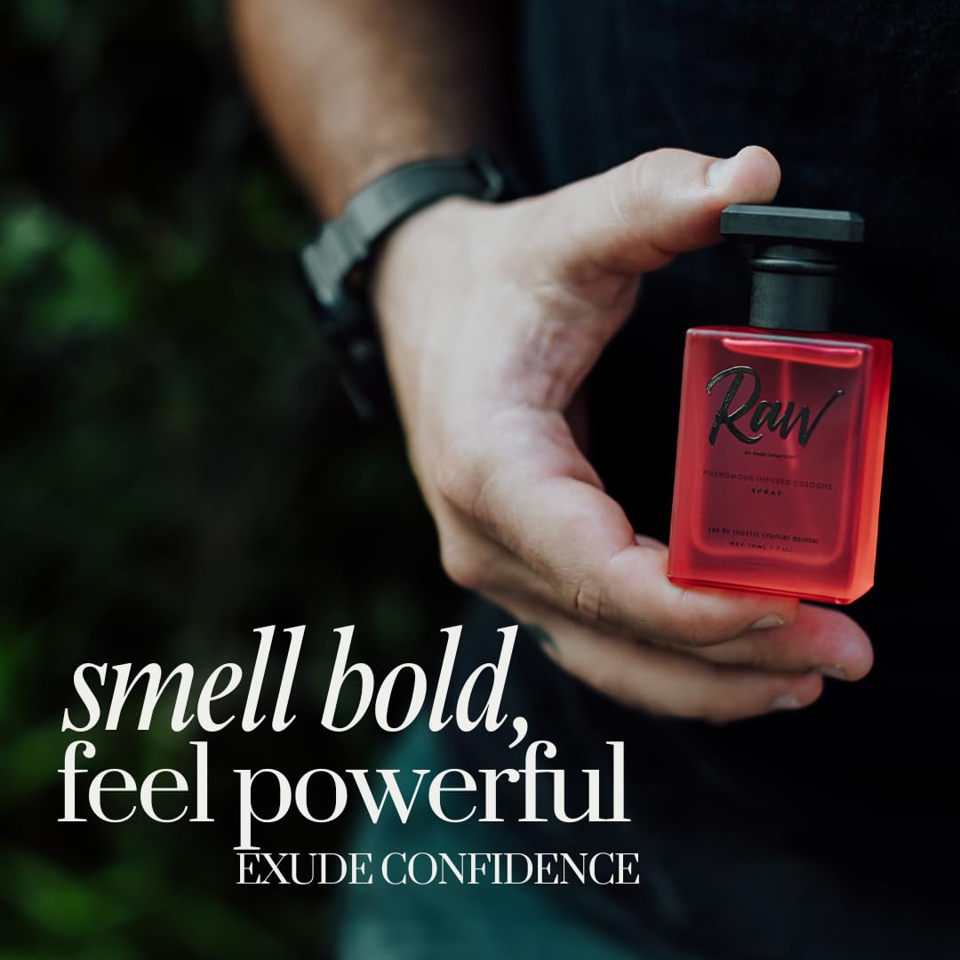 Raw by RawChemistry A Pheromone Infused Cologne - A Cologne with Pheromones for Men 1 oz.