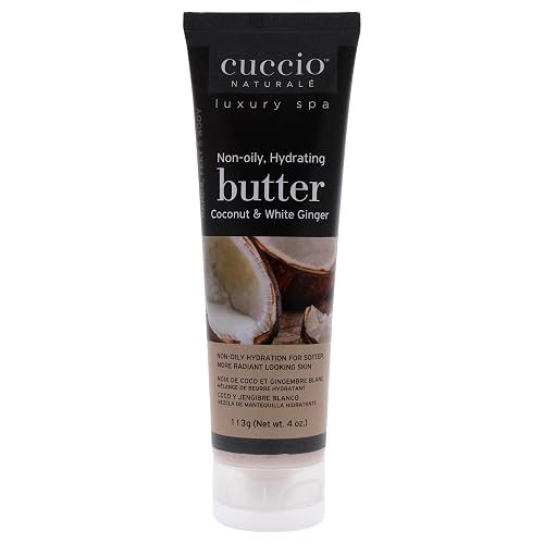 Cuccio Naturale Butter Blends - Ultra-Moisturizing, Renewing, Smoothing Scented Body Cream - Deep Hydration For Dry Skin Repair - Made With Natural