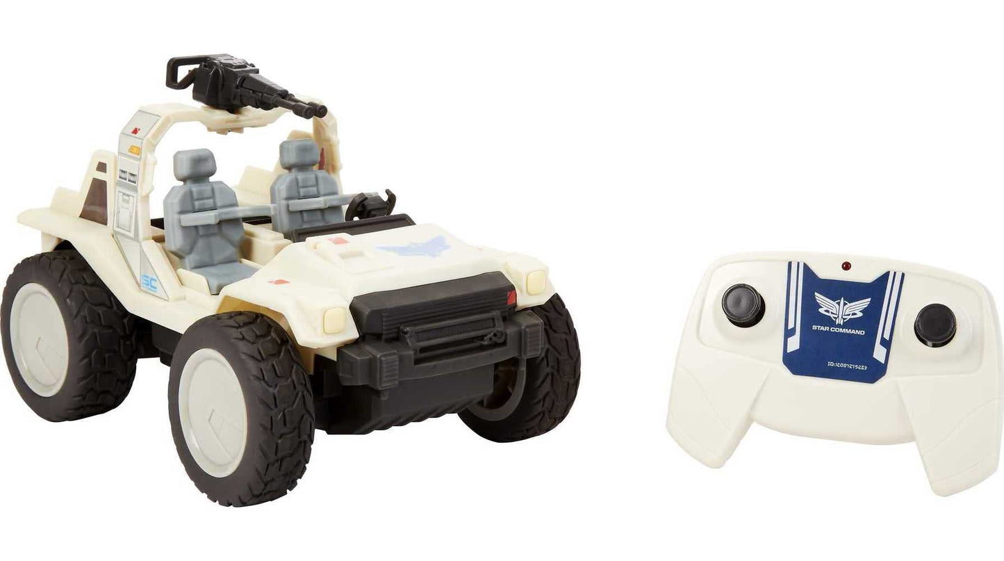 Hot Wheels Disney Pixar RC, Remote-Control Lightyear Space Commander UTV for Collectors & Kids