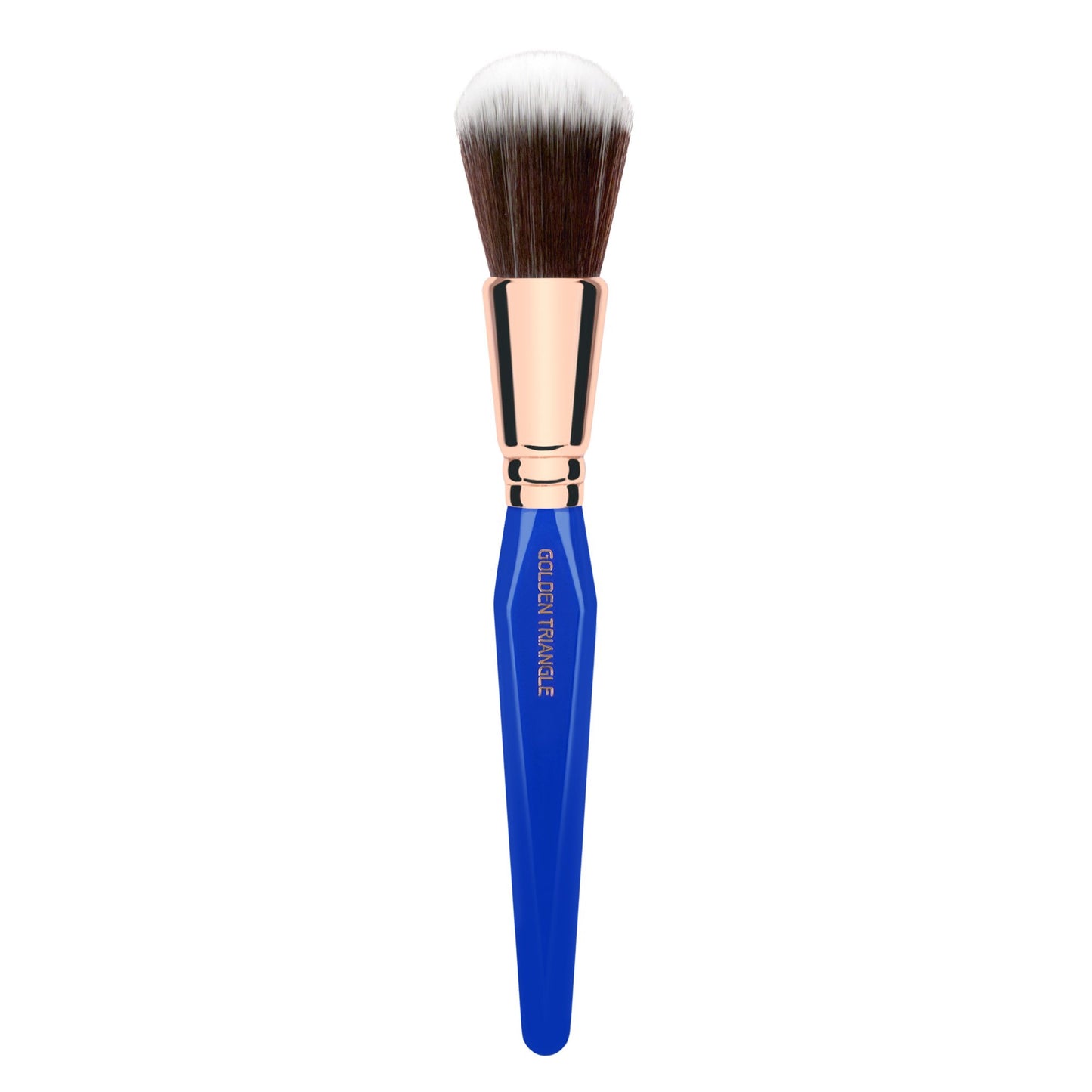 Bdellium Tools Professional Makeup Brush - Golden Triangle 958 Duo Fibre Powder Blending - With All Vegan and Soft Synthetic Fibers, For Blending