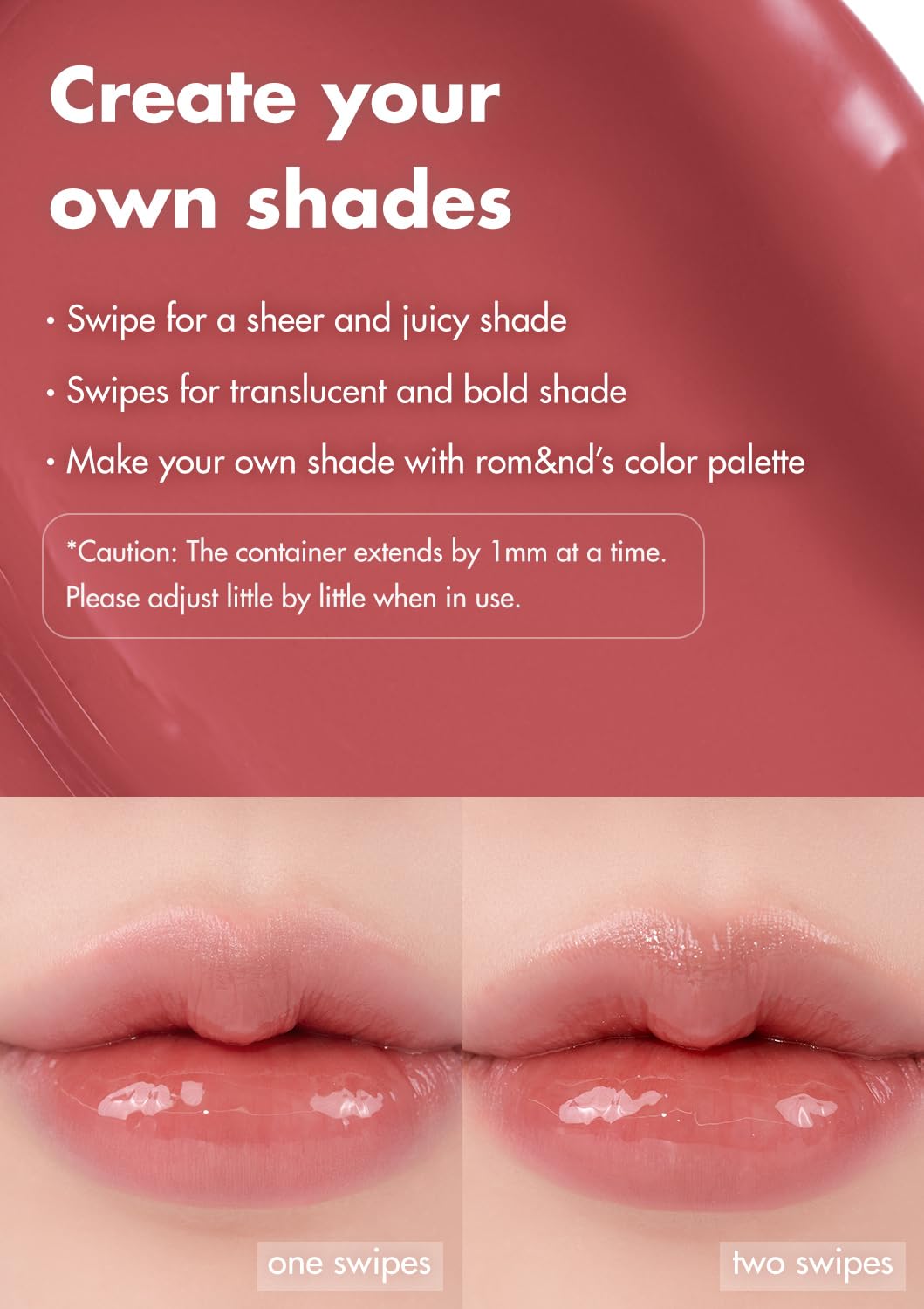 rom&nd Glasting Melting Lip Balm 01 Coco Nude - Vegan Tinted Hydrating Glossy Lip Color for Dewy Shine & Subtle MLBB Effect - Non-Sticky, Plant-Based Beauty and Personal Care rom&nd