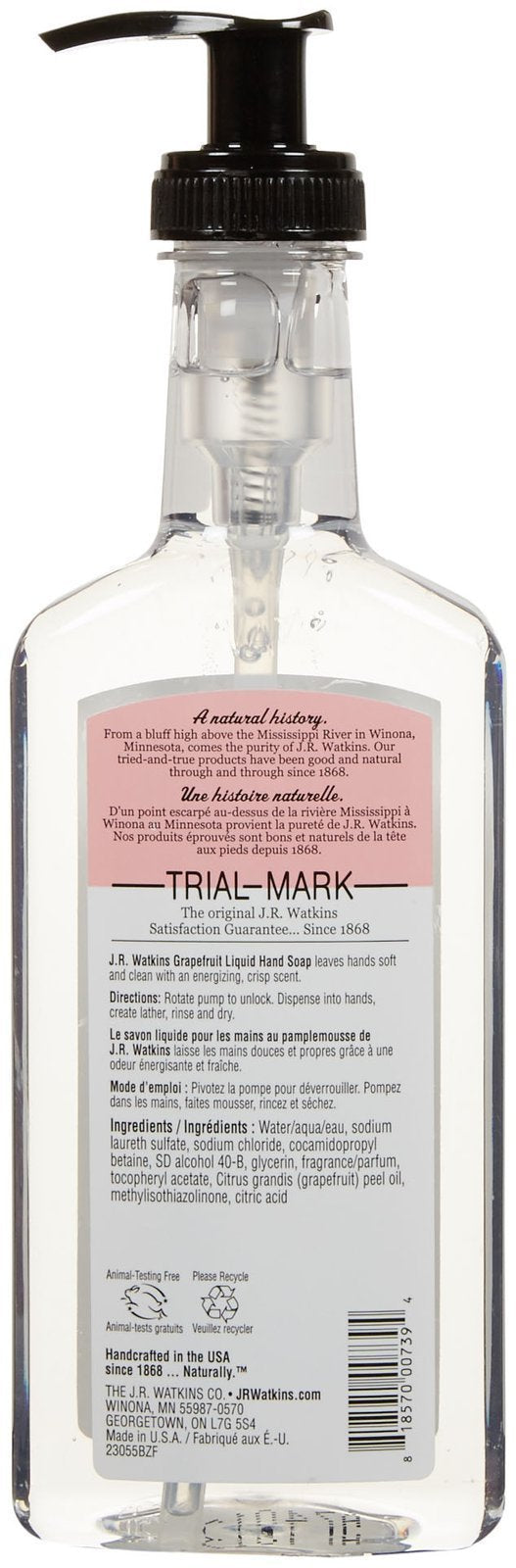 J. R. Watkins Liquid Hand Soap - Grapefruit - 11 oz