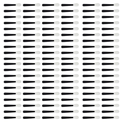 120PCS Eyeshadow Applicators,Eye Shadow Applicator Sticks,Mini Disposable Eyeshadowapplicator,Portable Eyeshadow Sponge,Suitable for Women