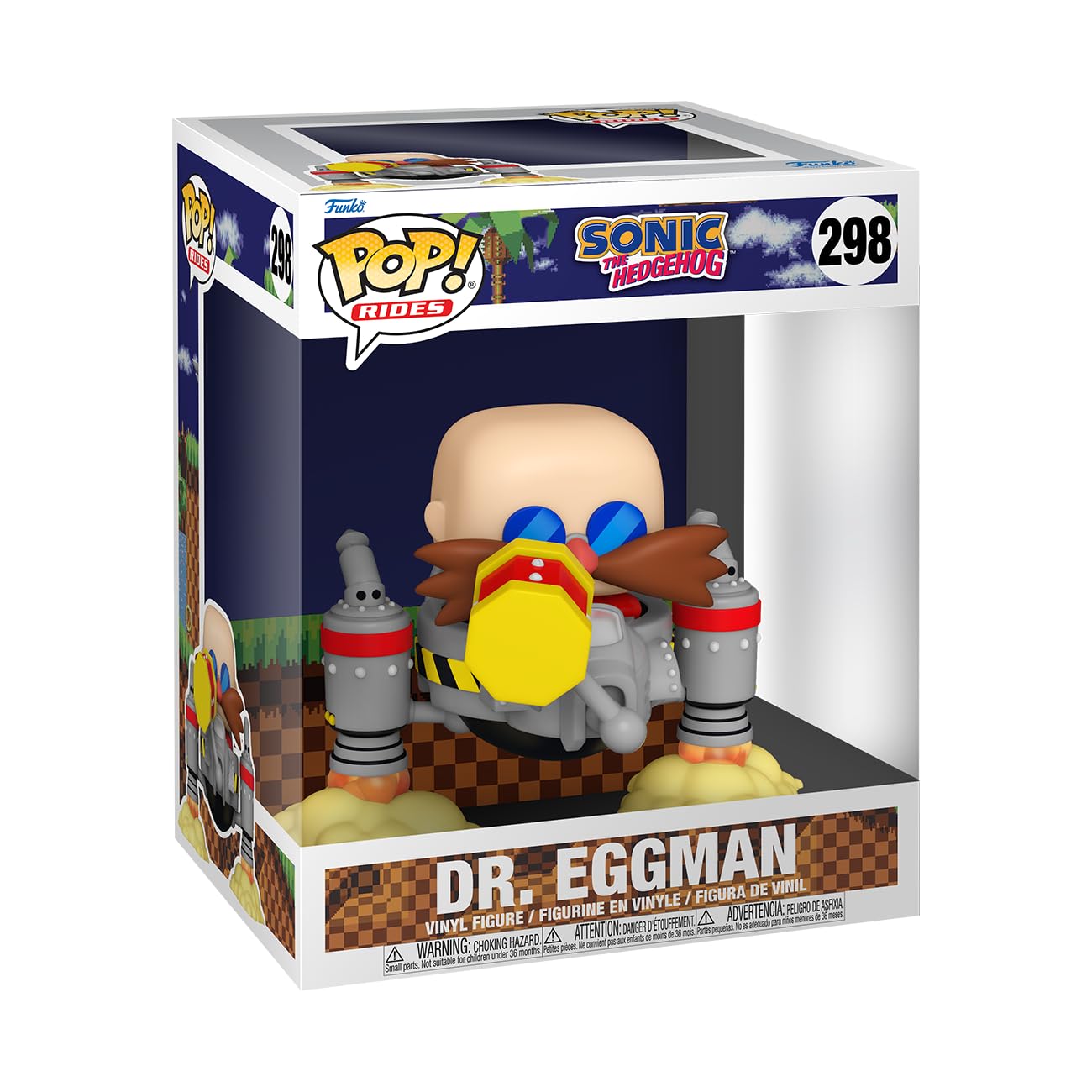 Funko POP! Rides: Sonic - Dr. Eggman - Sonic The Hedgehog - Collectable Vinyl Figure - Gift Idea - Official Merchandise - for Kids & Adults - Games…