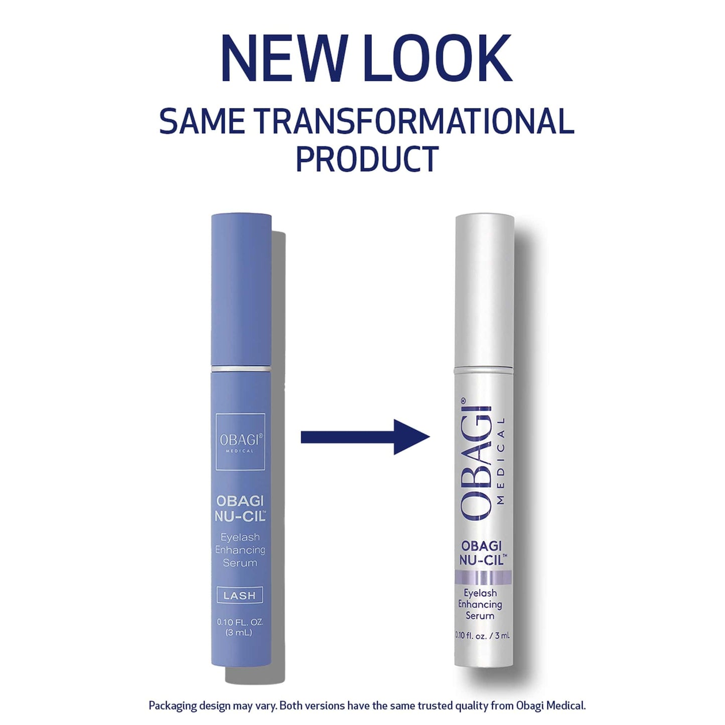 Obagi Nu-Cil Eyelash Enhancing Serum - Nourishing Lash Serum with Biotin for Thicker & More Defined-Looking Lashes - 0.1 oz