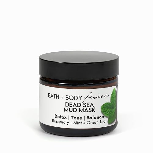 1111 Apothecary BATH + BODY FUSION DEAD SEA MUD MASK - ROSEMARY + MINT