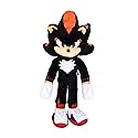 Sonic 3 The Hedgehog Deluxe Shadow Plush Toy - 33cm - Officially Licensed Sega Plush Figure - Realistic Details - Sparkling Eyes - Collectible - Ages…