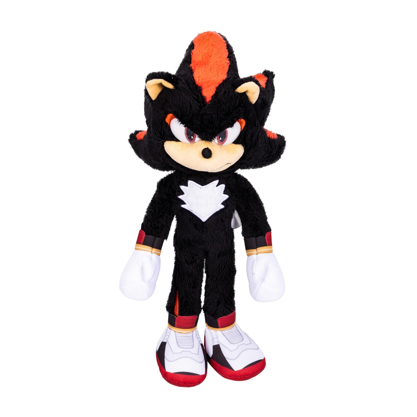 Sonic 3 The Hedgehog Deluxe Shadow Plush Toy - 33cm - Officially Licensed Sega Plush Figure - Realistic Details - Sparkling Eyes - Collectible - Ages…