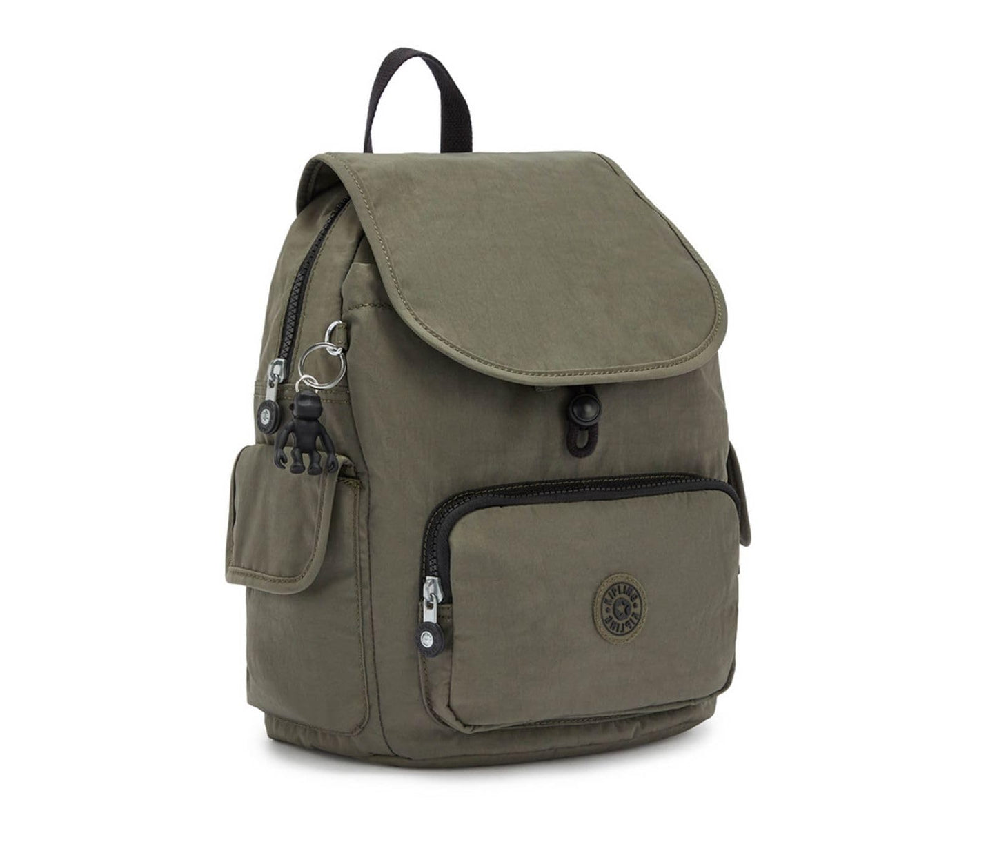 Kipling City Pack S Women's Backpack Handbag, Green moss, One Size