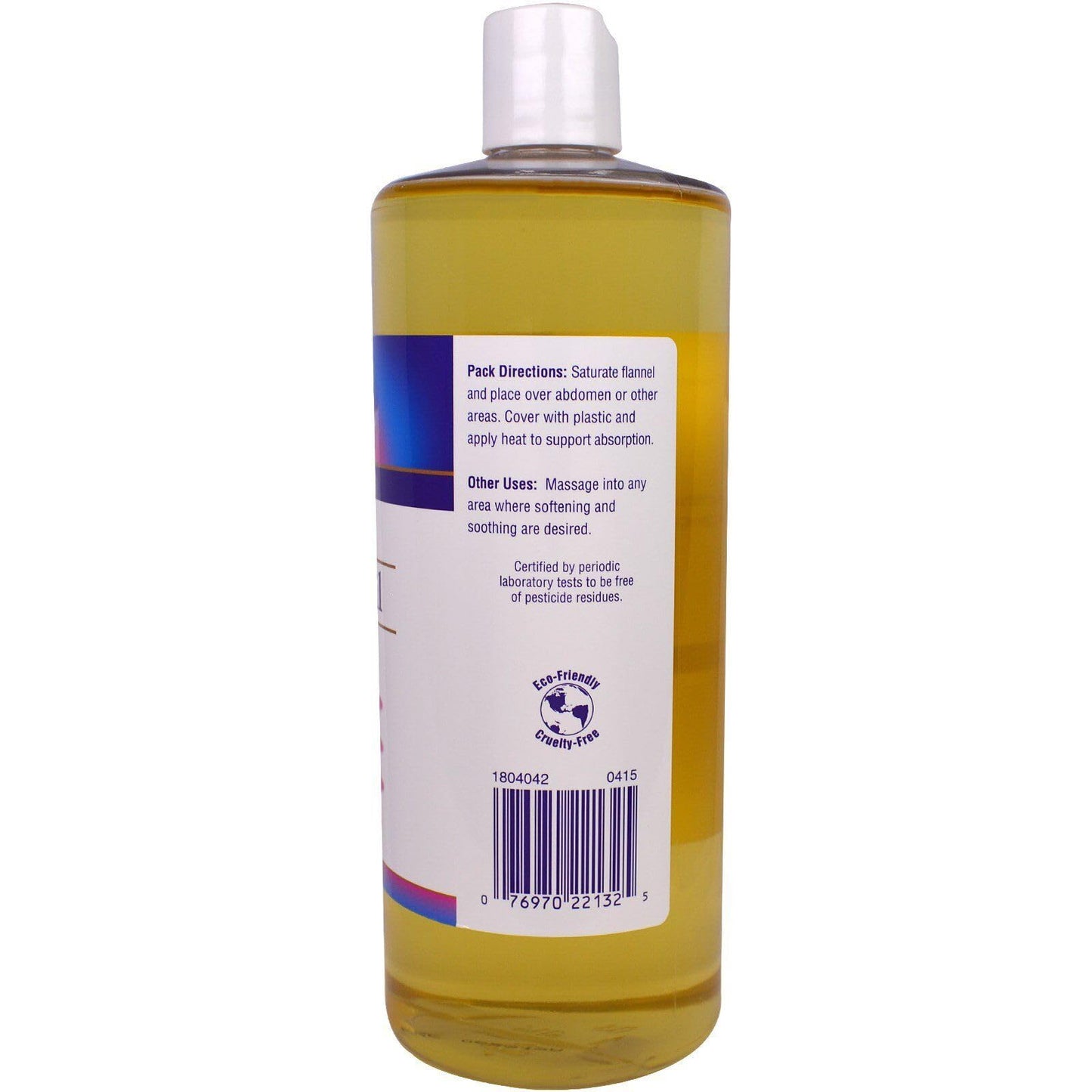 Heritage Store Castor Oil, 32 Ounce