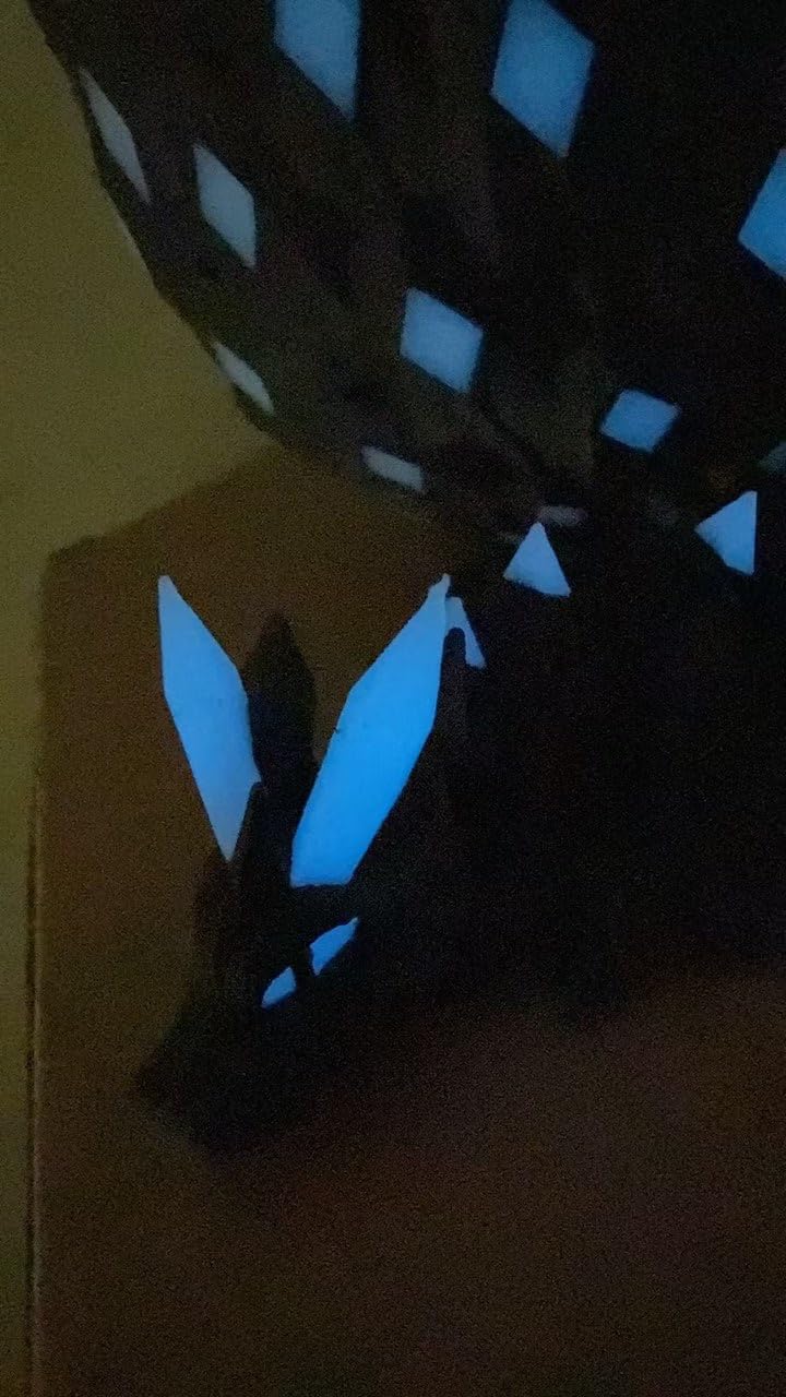 3D Printed Mystery Dragon Egg – Glow-in-the-Dark Articulated Dinosaur Fidget Toy, Crystal Dino Eggs for Kids 5-12, Boys & Girls Home Decor