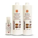 Ever Ego Semi De Lino Shampoo 33.8oz + Conditioner 33.8oz + Fluid 3.38oz