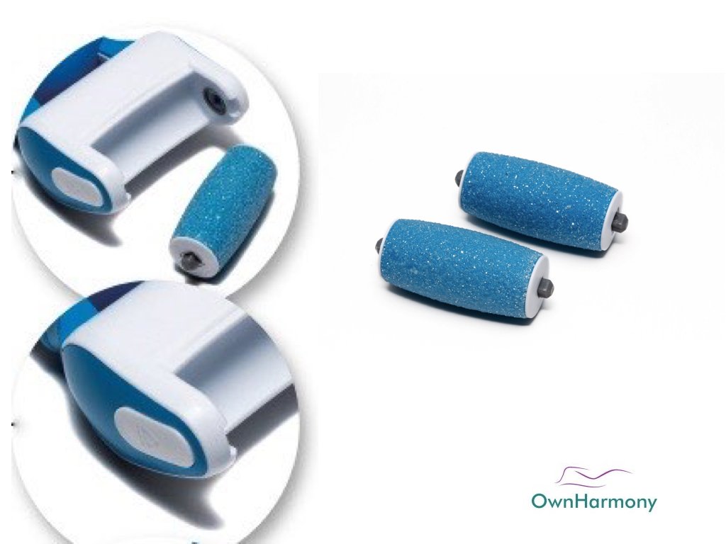Own Harmony Refill Rollers Best Fit for Electric Callus Remover CR900 - Foot Care for Healthy Feet - Pedicure File Tools - Replacement 3 Pack (Regular