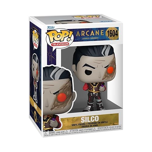 Funko POP TV: Arcane LOL - Silco - Arcane: League of Legends - Collectable Vinyl Figure - Gift Idea - Official Merchandise - for Kids & Adults - TV…