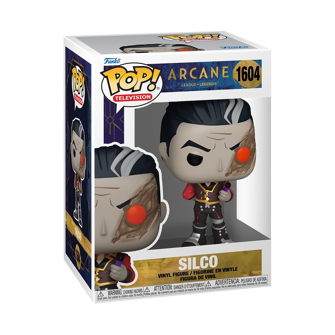 Funko POP TV: Arcane LOL - Silco - Arcane: League of Legends - Collectable Vinyl Figure - Gift Idea - Official Merchandise - for Kids & Adults - TV…