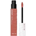 Maybelline Super Stay Matte Ink Liquid Lipstick Makeup, Long Lasting High Impact Color, Up to 16H Wear, Seductress, Light Rosey Nude, 1 Count