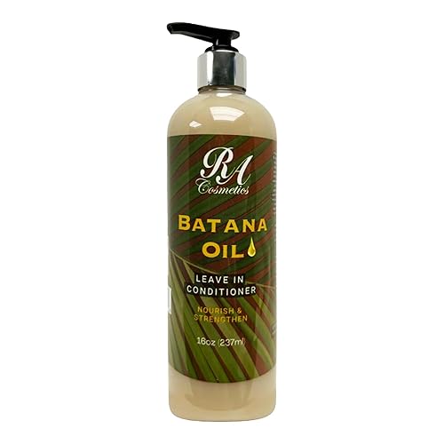 RA COSMETICS Batana Oil Leave-In Conditioner - Strengthens, Repairs & Hydrates Dry, Damaged Hair - Lightweight, Frizz Control & Curl Defining Formula