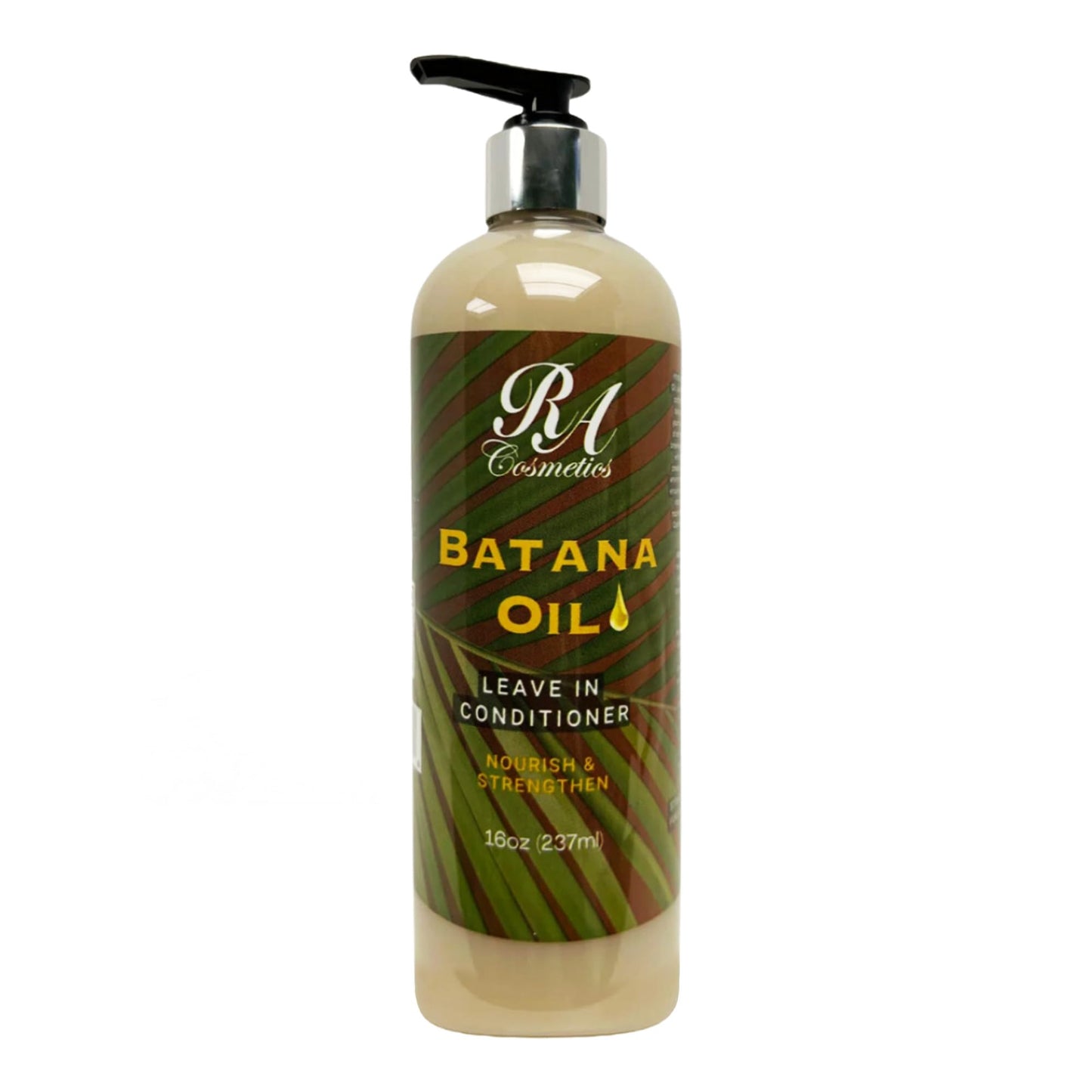 RA COSMETICS Batana Oil Leave-In Conditioner - Strengthens, Repairs & Hydrates Dry, Damaged Hair - Lightweight, Frizz Control & Curl Defining Formula