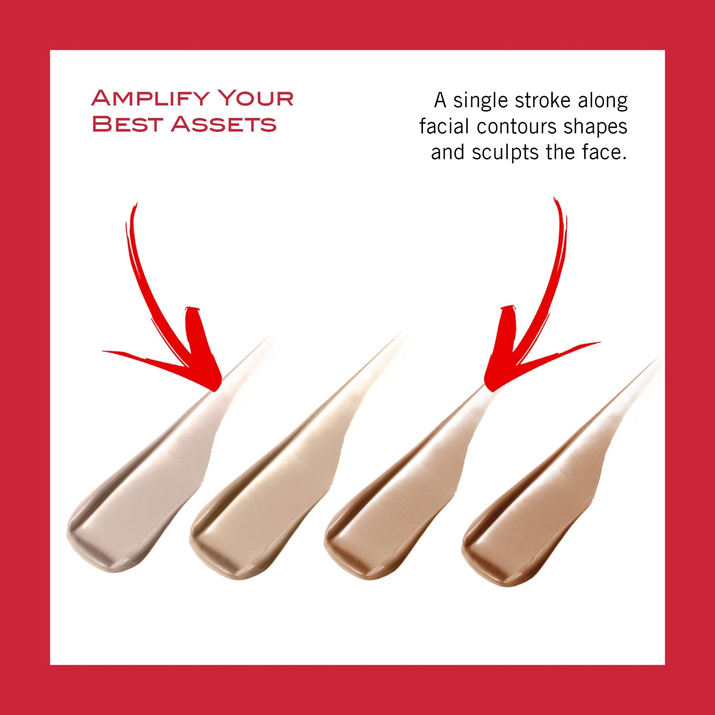 Mirabella Perfecting Longwear Cream Concealer Stick, Weightless & Versatile Hydrating Concealer Makeup Highlights, Contours, Soothes, Nourishes