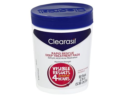 Clearasil Ultra Rapid Action Pads 90 ct