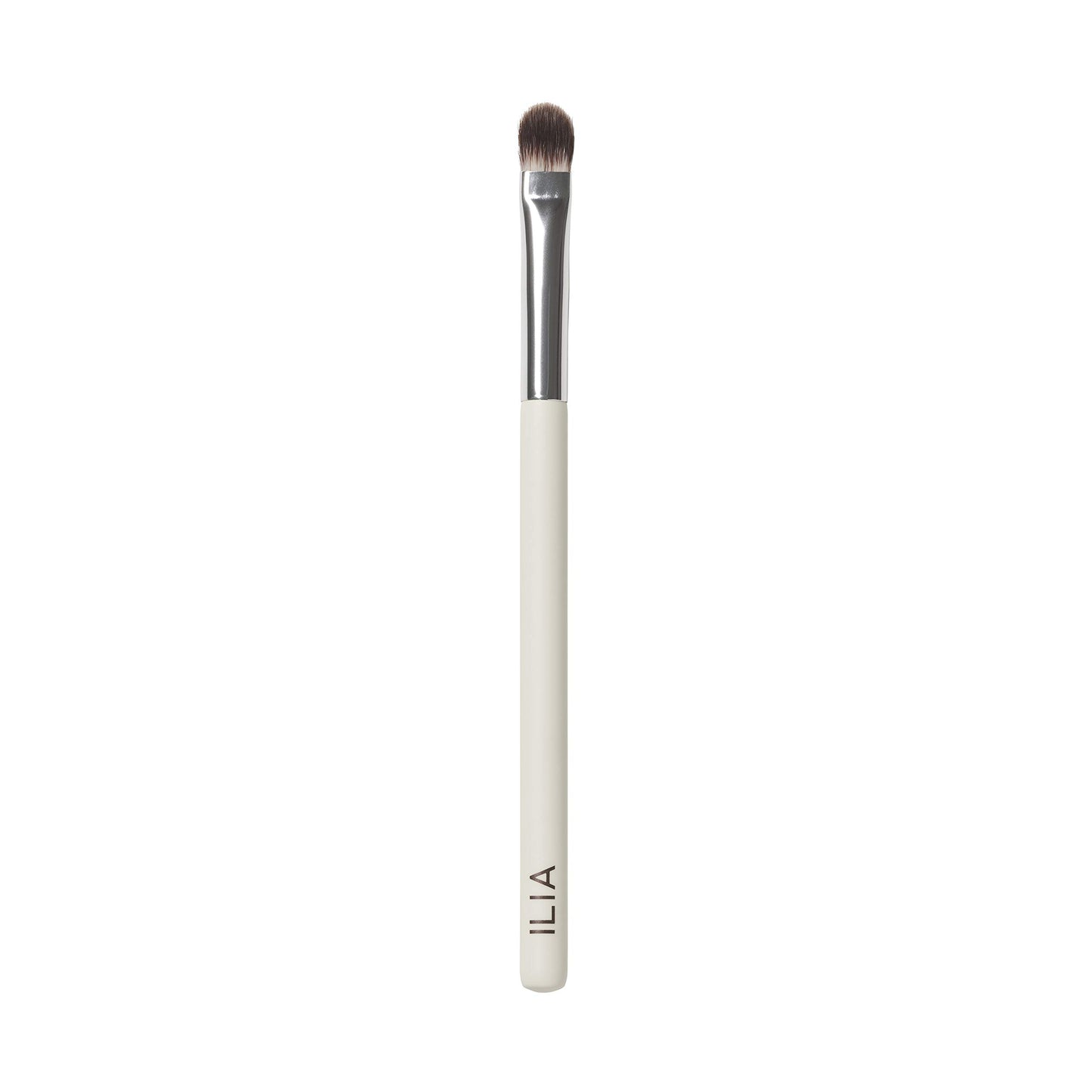 ILIA - Shadow Brush | Flat, Tapered Head Made with FSC Certified Wood, Aluminum, + Soft, Vegan Bristles | Pack, Press, + Sweep Eyeshadow | Expertly