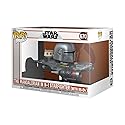 Funko POP! Rides: Star Wars: The Mandalorian - Mandalorian in N1 Starfighter - Collectable Vinyl Figure - Gift Idea - Official Merchandise - for Kids…