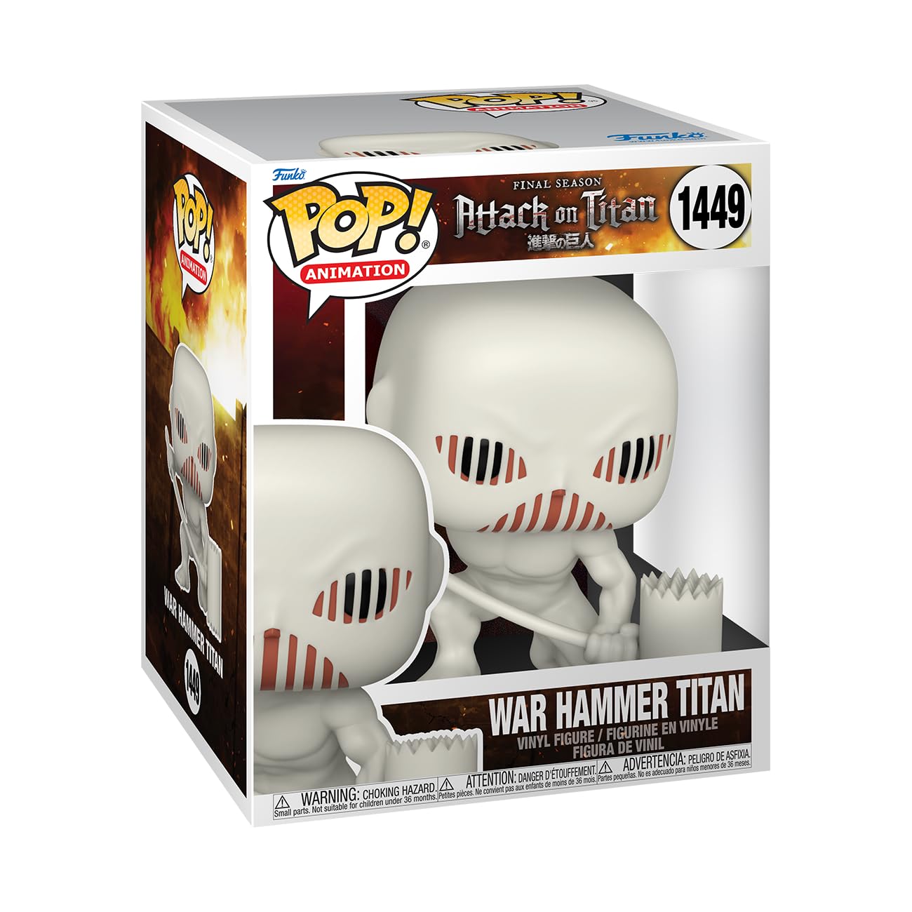 Funko POP! Super: Attack on Titan - War Hammer Titan - Collectable Vinyl Figure - Gift Idea - Official Merchandise - for Kids & Adults - Anime Fans…