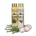 Nativa Herbal Rosemary and Onion Shampoo & Conditioner - Hair Growth and Anti Hair Loss Set, Organic 18.5 fl oz Each, Strengthens Roots, Restores
