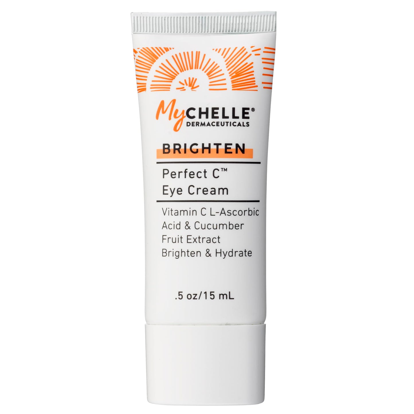 MyCHELLE Dermaceuticals Perfect C Eye Cream - Eye Cream for Dark Circles and Puffiness with Vitamin C & Plant Stem Cells to Reduce Visible Signs