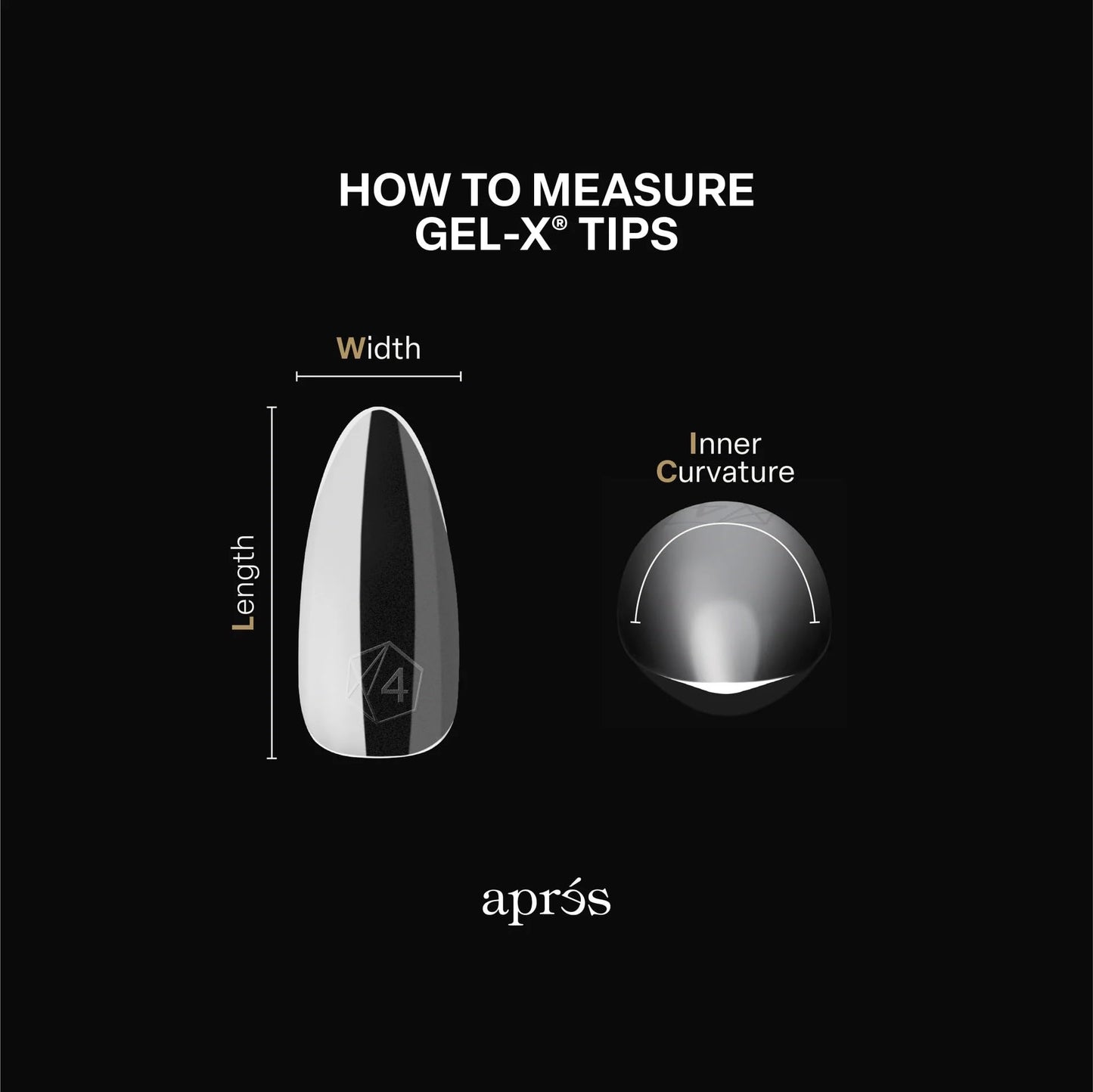 Apres Gel-X® Stiletto Box of Nail Tips | 280 Gel-X Tips, Soft Tips, 14 Sizes 00-9 | Half-sizes Included (Natural Stiletto Long, 280 Count) Beauty & Personal Care APRÉS