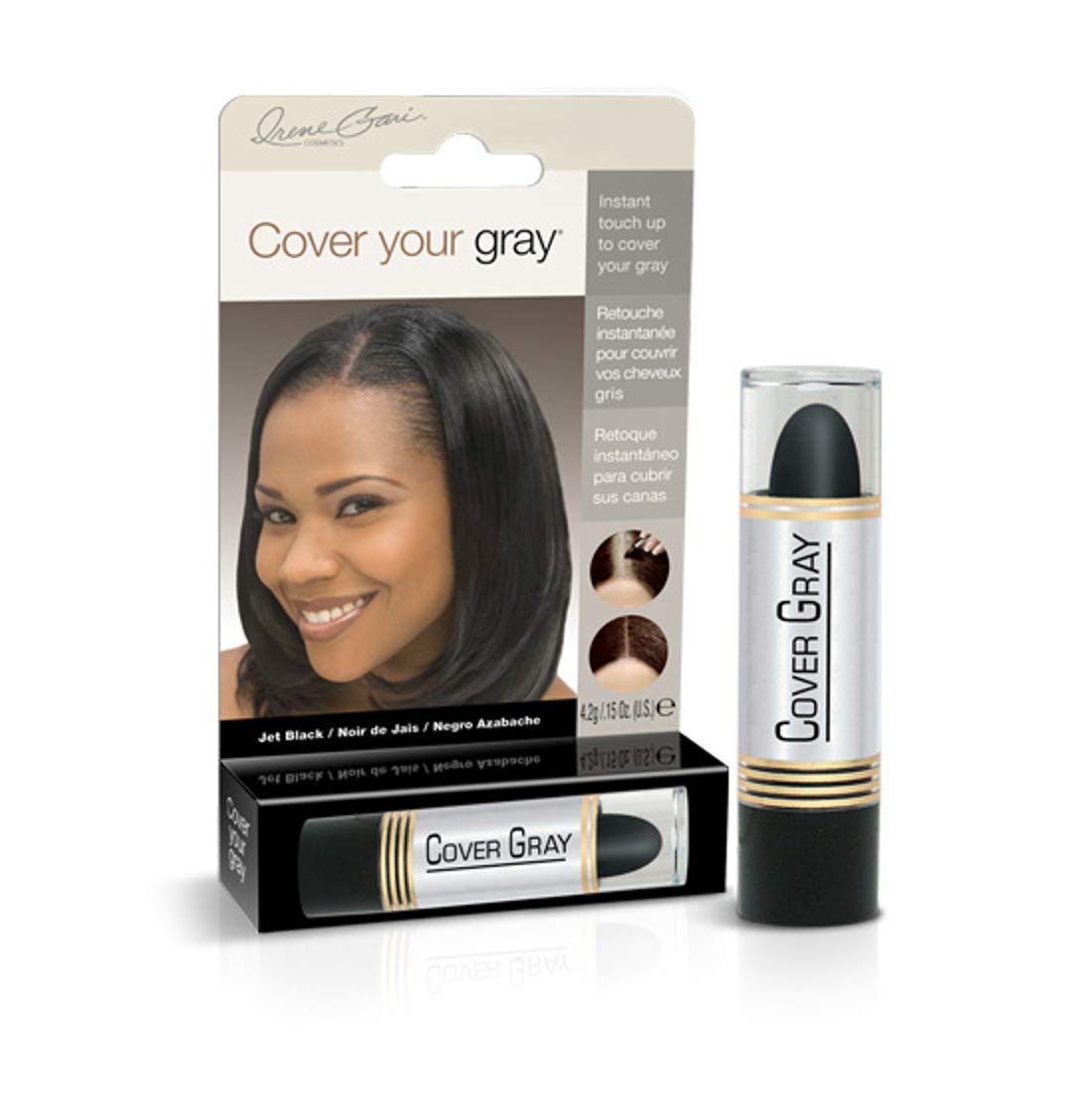 Cover Your Gray Hair Color Touch-Up Stick - Black