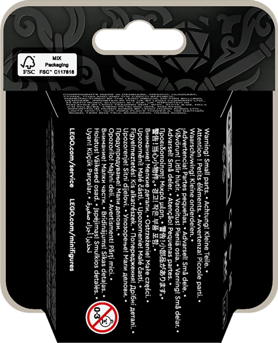 LEGO 71047 Dungeons & Dragons Collectible Minifigures - 1 Random Mystery Pack (12 Characters Total to Collect)