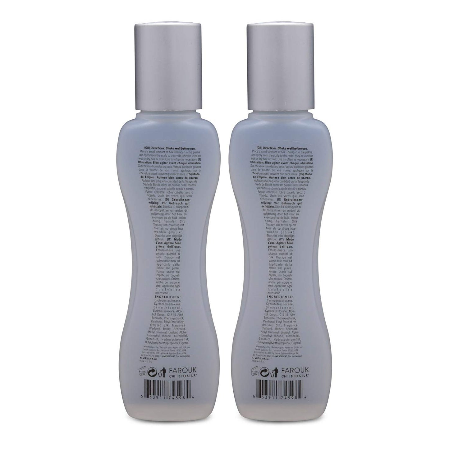 Biosilk Silk Therapy Cure, 2.26 oz (Pack of 2)