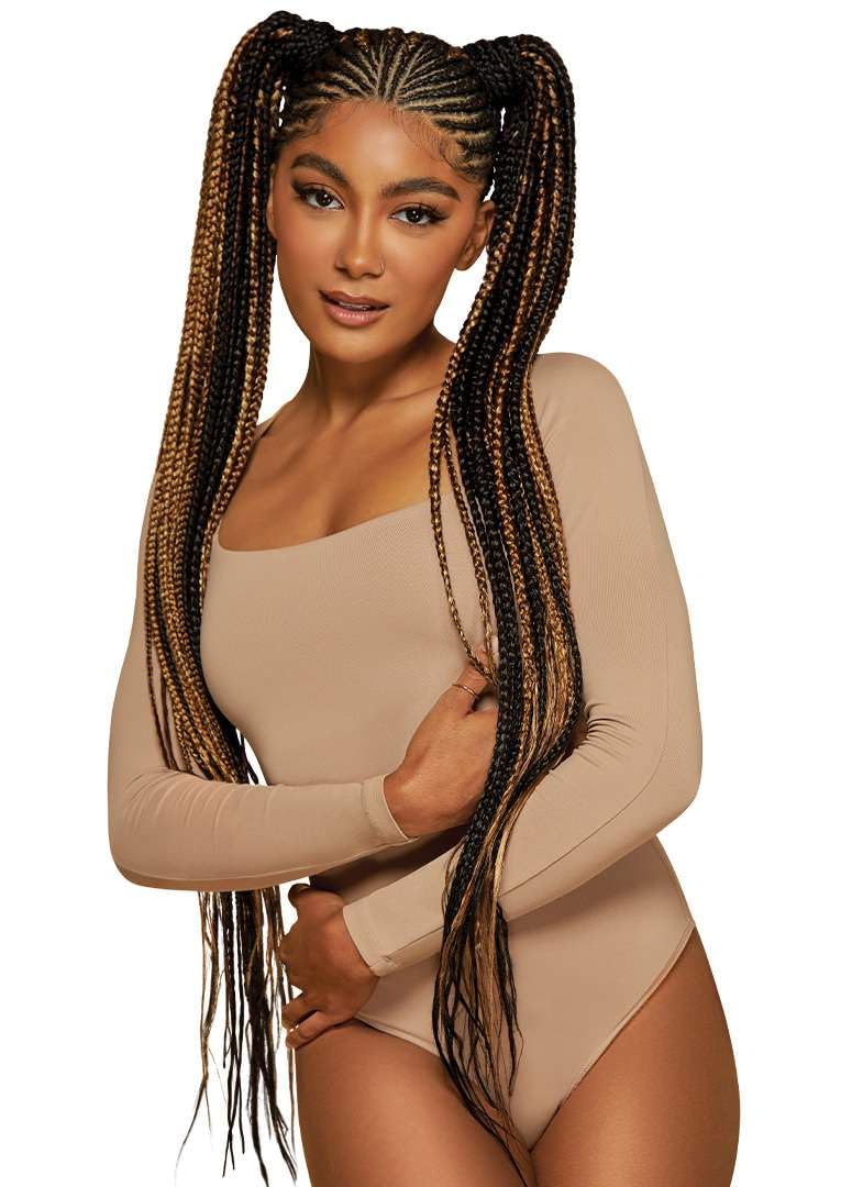 Outre X-Pression Braid Pre Stretched Braid 42" 3X (3 Pack, Purple) Beauty and Personal Care Outre