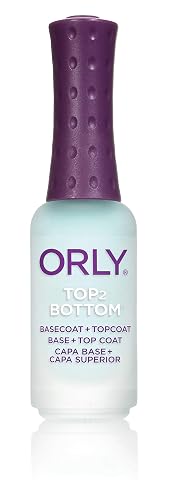 Orly Top-2-Bottom Nail Base Coat and Top Coat All-In-One, .3 Ounce Beauty & Personal Care Orly