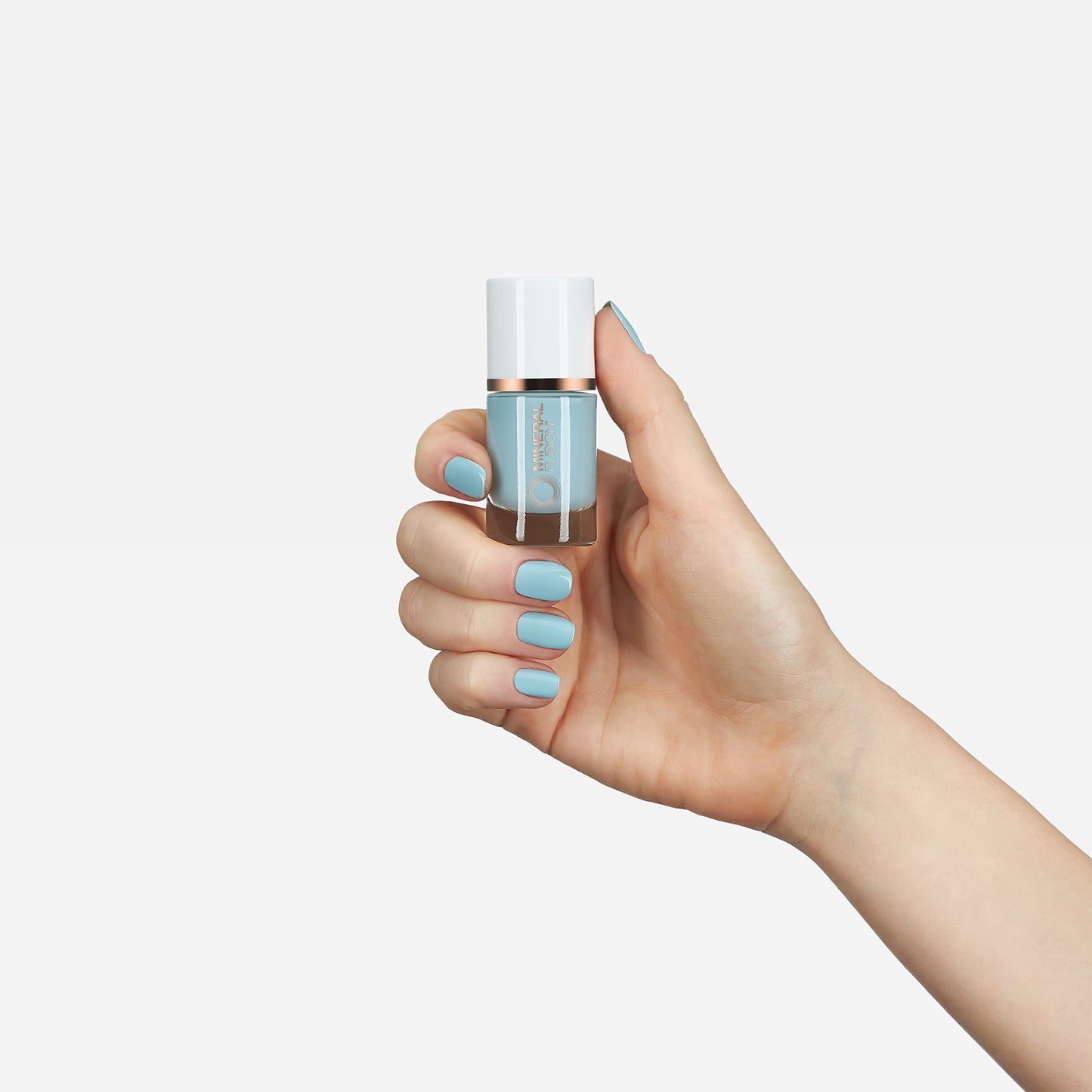 Mineral Fusion Nail Polish, Aqua Blue, Cloud 9 Cloud 9 0.33 Fl Oz (Pack of 1) Beauty & Personal Care Mineral Fusion