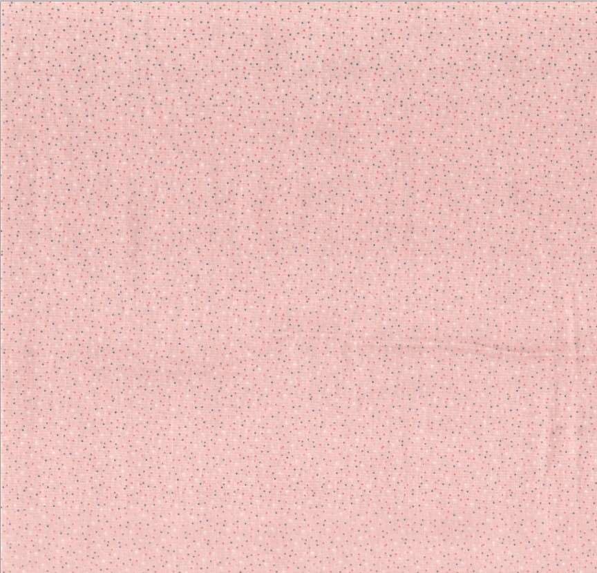 Poppie Cotton - Country Confetti - Strawberry Lemonade - Light Pink