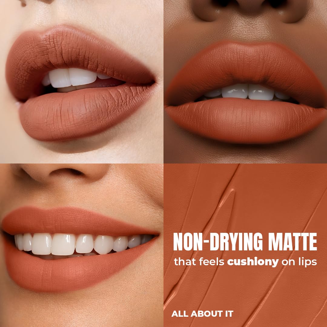 L.A. Girl Lip Haze Soft Matte Lip Color, All About It GLC766