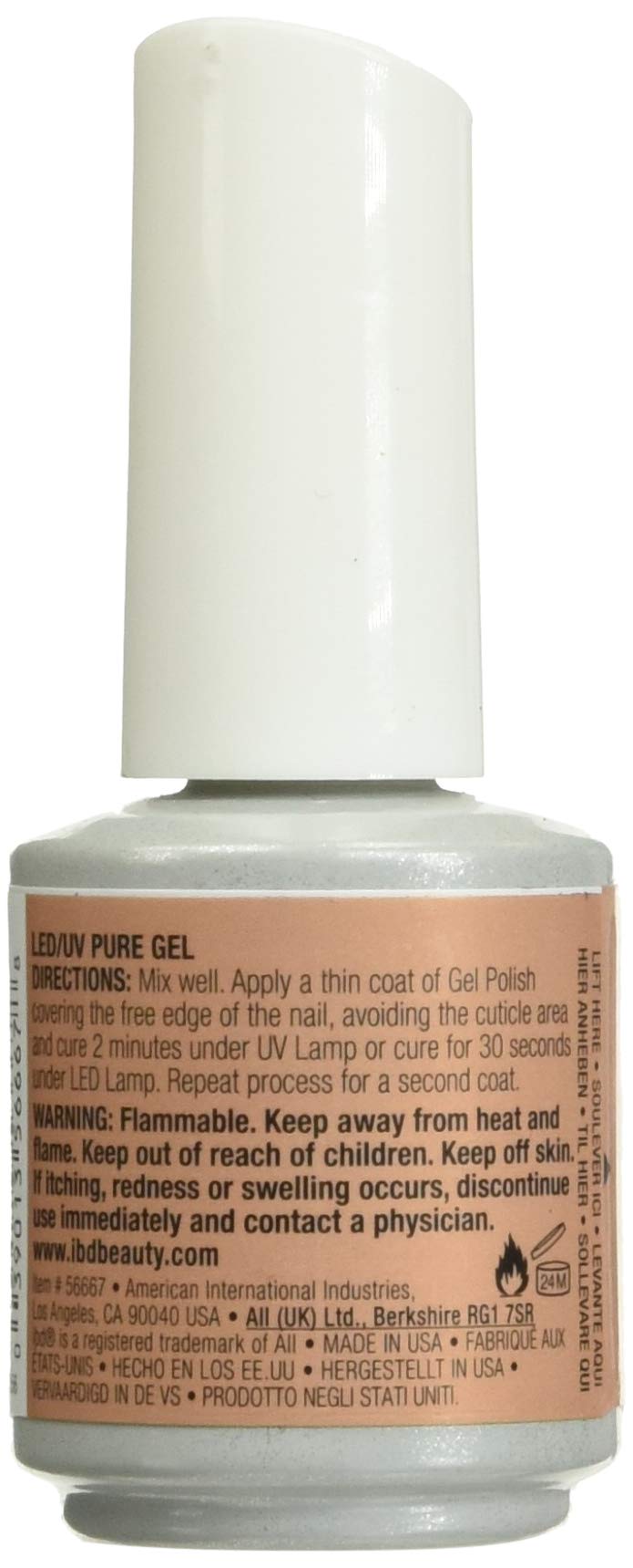 IBD Just Gel Nail Polish, Indie Oasis, 0.5 Fluid Ounce Beauty & Personal Care IBD